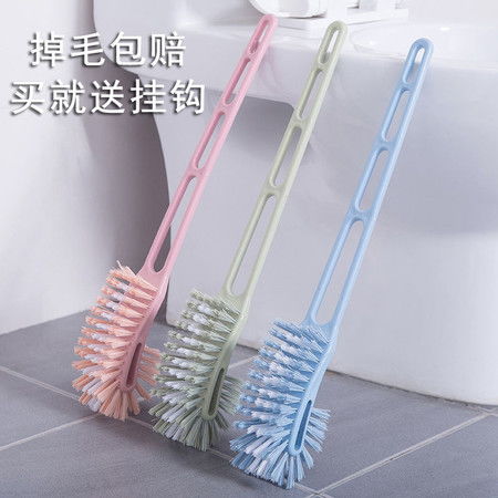 馬桶刷進(jìn)化論 長(zhǎng)柄無(wú)死角，軟硬毛兼?zhèn)洌彝デ鍧嵉拿孛芪淦? class=